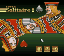 Super Solitaire screenshot 3 for Super Nintendo
